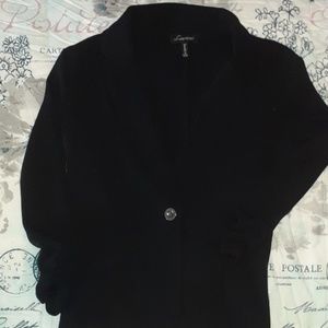 Love University Spandex black vest jacket